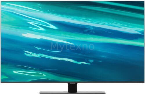 50" (125 см) LED-телевизор Samsung QE50Q80AAUXRU серый