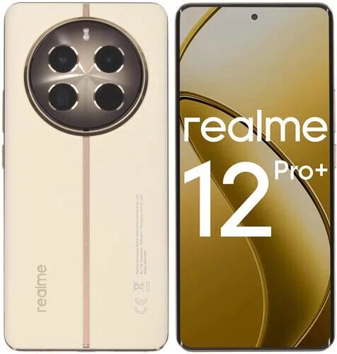 6.7" Смартфон realme 12 Pro 256 ГБ бежевый [631011001046]