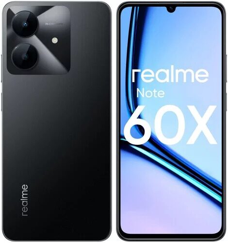 6.74" Смартфон realme Note 60x 64 ГБ черный