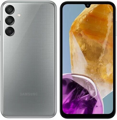 6.5" Смартфон Samsung Galaxy M15 5G 128 ГБ серый [SM-M156BZAVCAU]