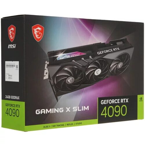 ВидеокартаMSIGeForceRTX4090GAMINGXSLIM[GeForceRTX4090GAMINGXSLIM24G]_11_5434155