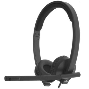 Проводные наушники Logitech H570e черный [981-000574]
