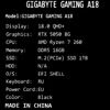 18 Ноутбук Gigabyte Gaming A18 GA83H черный [3THK3KZC94SD]