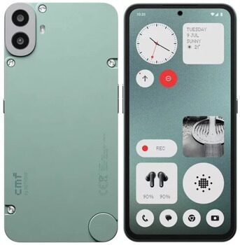 6.67 Смартфон CMF Phone 1 128 ГБ зеленый [6974434223004]