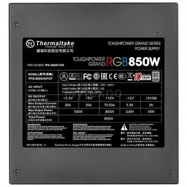 БлокпитанияThermaltake850WTOUGHPOWERPF1ARGB850PS-TPD-0850F3FAPE-1_1