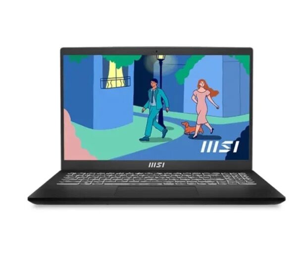 MSI Modern 15 B12M-210RU Intel Core i5 1235U 1300MHz/15.6/1920x1080/8GB/256GB SSD/DVD нет/Intel Iris Xe Graphics/Wi-Fi/Bluetooth/Windows 11 Home (9S7-15H112-210) Черный