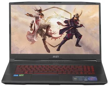 17.3" Ноутбук MSI Katana 17 B12UCR-822RU черный