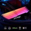 Оперативная память 16 Gb 2666 MHz Kingston FURY Beast RGB PnP Black (KF426C16BB12A/16)