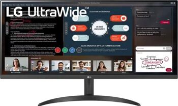 34" Монитор LG 34WP500-B черный