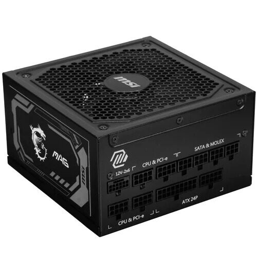 Блок питания MSI MAG A1000GL PCIE5 черный