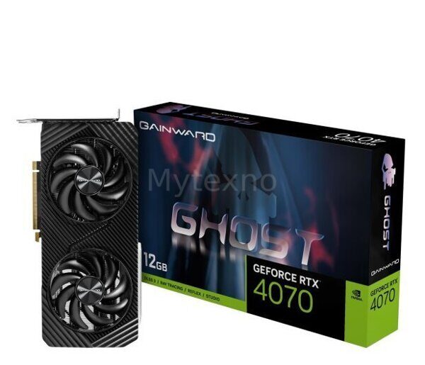 Видеокарта Gainward GeForce RTX 4070 Ghost 12GB NED4070019K9-1047B