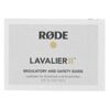 Микрофон RODE Lavalier II черный