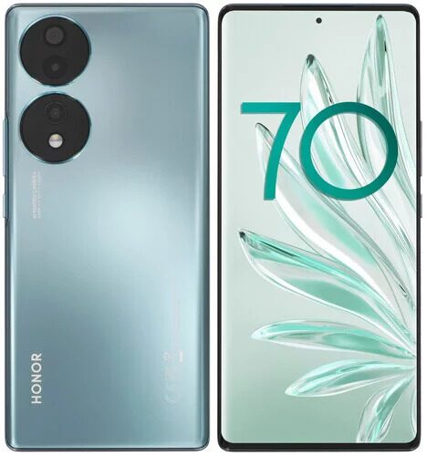6.67 Смартфон HONOR 70 256 ГБ зеленый [5109AJAG]