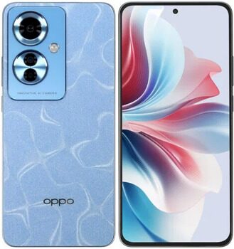 6.7" Смартфон OPPO Reno11 F 5G 256 ГБ голубой [6932169343008]