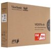 23.6 Монитор ViewSonic VX2476-SH серебристый