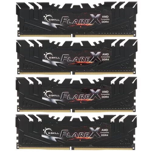 Оперативная память G.Skill Flare X (for AMD) [F4-3200C16Q-32GFX] 32 ГБ