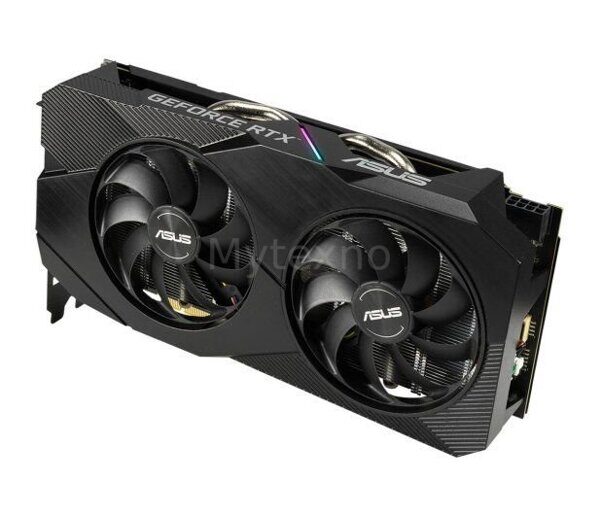 Видеокарта ASUS GeForce RTX 2060 DUAL EVO OC 6GB GDDR6 / DUAL-RTX2060-O6G-EVO