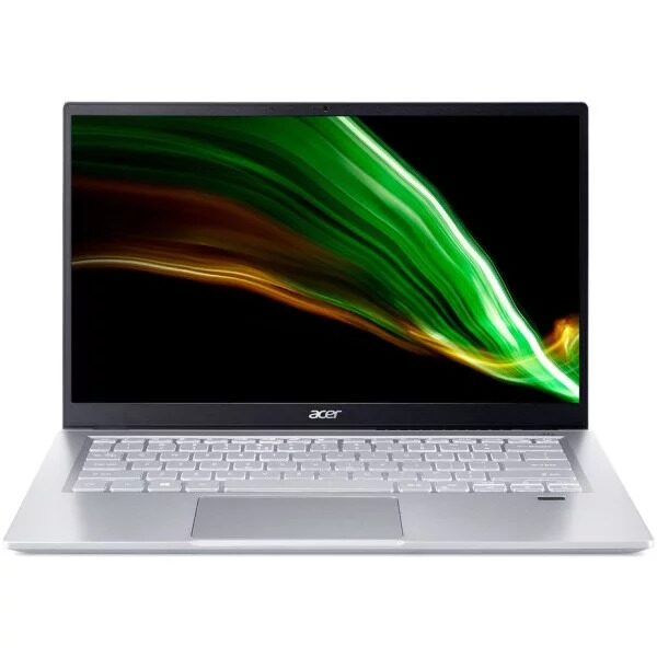 Acer Swift 3 SF314-43-R16V AMD Ryzen 5 5500U 2100MHz/14/1920x1080/8GB/512GB SSD/DVD нет/AMD Radeon Vega 7/Wi-Fi/Bluetooth/Eshell (NX.AB1ER.018) Silver