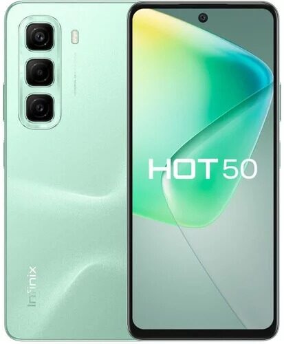 6.78" Смартфон Infinix HOT 50 256 ГБ зеленый [X6882 256+8]