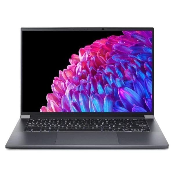 Acer Swift X 14 SFX14-72G-72DH Intel Core Ultra 7 155H 3800MHz/14.5/2880x1800/32Gb/1024GB SSD/NVIDIA GeForce RTX 4070 8GB/Wi-Fi/Bluetooth/Windows 11 Home (NX.KTUCD.001) Grey