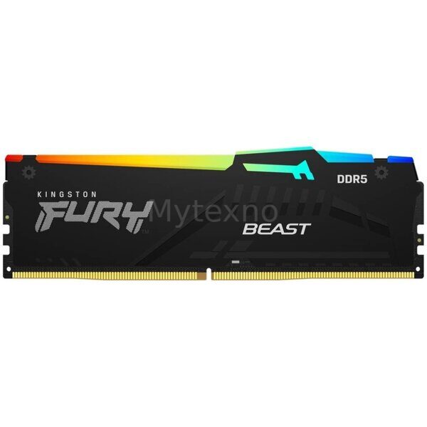 Оперативная память 32 Gb 5600 MHz Kingston FURY BEAST RGB (KF556C40BBA-32)