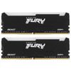 Оперативная память Kingston FURY Beast Black RGB [KF436C17BB2AK2/16] 16 ГБ