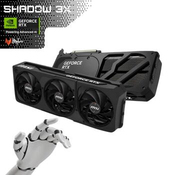 Видеокарта MSI GeForce RTX 5080 SHADOW 3X  [RTX 5080 16G SHADOW 3X]