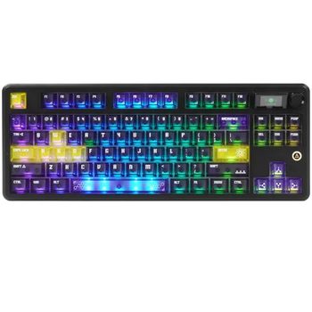 Клавиатура проводная + беспроводная AJAZZ MK87 Pro цвет черный [MK87PRO-L41]
