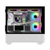Компьютерный корпус 1STPLAYER DK D7 LED White (D7-WH-3F1-W)