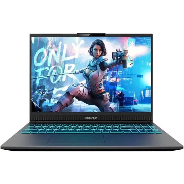 MAIBENBEN X16A Intel Core i7 13620H 2400MHz/16/2560x1600/16GB/512GB SSD/NVIDIA GeForce RTX 4060 8GB/Wi-Fi/Bluetooth/Linux (X16A-i73646FQSLGRE0) Grey