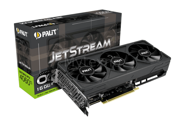 Видеокарта Palit GeForce RTX 4060 Ti JetStream 16GB NE6406T019T1-1061J