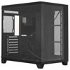 Компьютерный корпус 1STPLAYER MEGAVIEW MV8-TP Black (MV8-TP-BK)