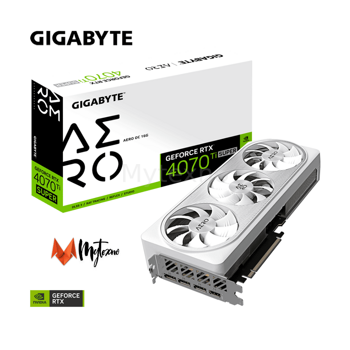 Видеокарта Gigabyte GeForce RTX 4070 Ti Super Aero OC 16G GV-N407TSAERO OC-16GD