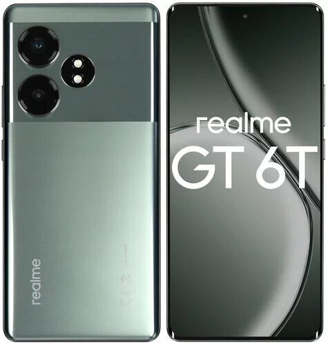 6.78 Смартфон realme GT 6T 256 ГБ зеленый
