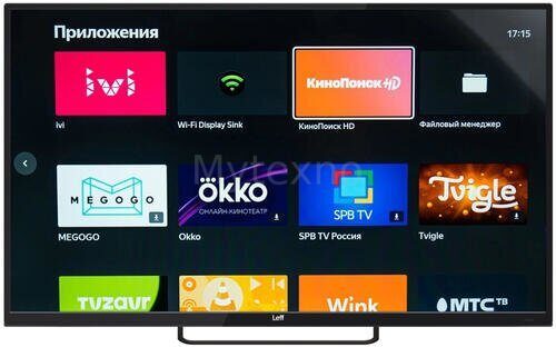 55" (139 см) LED-телевизор Leff 55U540S черный