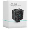 Кулер для процессора DEEPCOOL AK400 ZERO DARK PLUS  [R-AK400-BKNNMD-G-1]