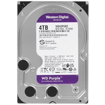 4 ТБ Жесткий диск WD Purple Surveillance  [WD43PURZ]