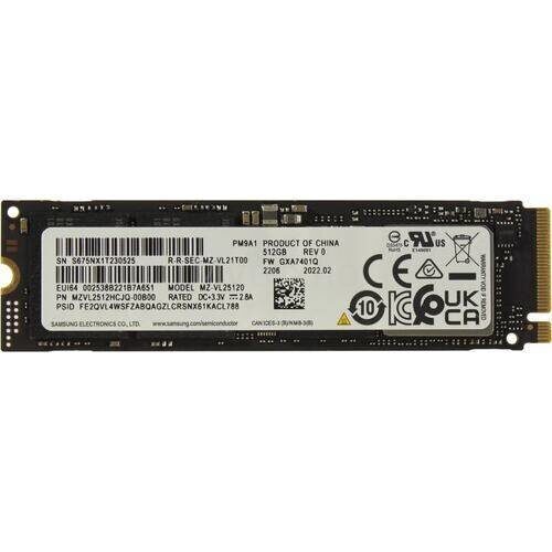 ТвердотельныйнакопительSamsung512GbPM9A1MZVL2512HCJQ-00B00_1