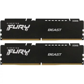 Оперативная память Kingston FURY Beast Black  [KF560C40BBK2-64]