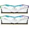 Оперативная память 64 Gb 6000 MHz Team Group T-FORCE DELTA RGB White (FF4D564G6000HC38ADC01)