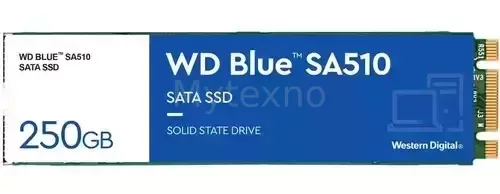 Твердотельный накопитель Western Digital 250 Gb SA510 Blue WDS250G3B0B