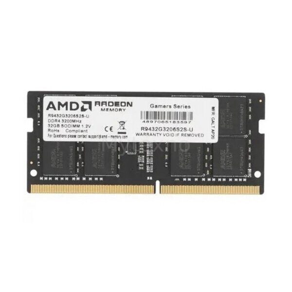 Оперативная память 32 Gb 3200 MHz AMD R9 GAMER SERIES (R9432G3206S2S-UO)