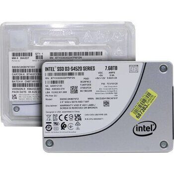 Твердотельный накопитель Intel 7680 Gb DC D3-S4520 SSDSC2KB076TZ01
