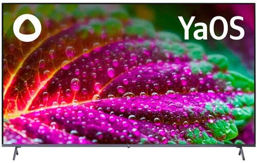 65" (164 см) LED-телевизор DEXP 65UCY1 серый