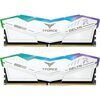 Оперативная память 32 Gb 8000 MHz Team Group T-FORCE DELTA RGB White (FF4D532G8000HC38DDC01)