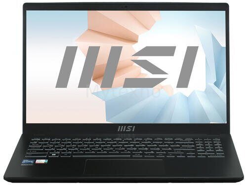 15.6" Ноутбук MSI Modern 15 B12M-210RU черный