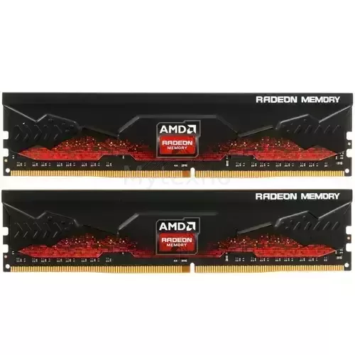 Оперативная память 16 Gb 3200 MHz AMD R9 GAMERS SERIES Black (R9S416G3206U2K)