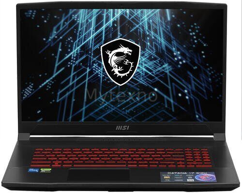 17.3" Ноутбук MSI GF76 Katana B12UCX-1005XRU черный