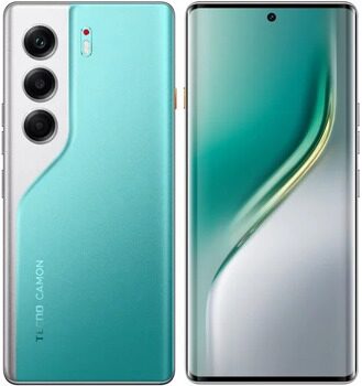 6.78 Смартфон Tecno CAMON 40 Pro 5G 256 ГБ зеленый [4894947070921]