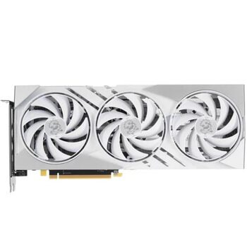 Видеокарта MSI GeForce RTX 4060 Ti GAMING SLIM WHITE [GeForce RTX 4060 Ti GAMING SLIM WHITE 16G]